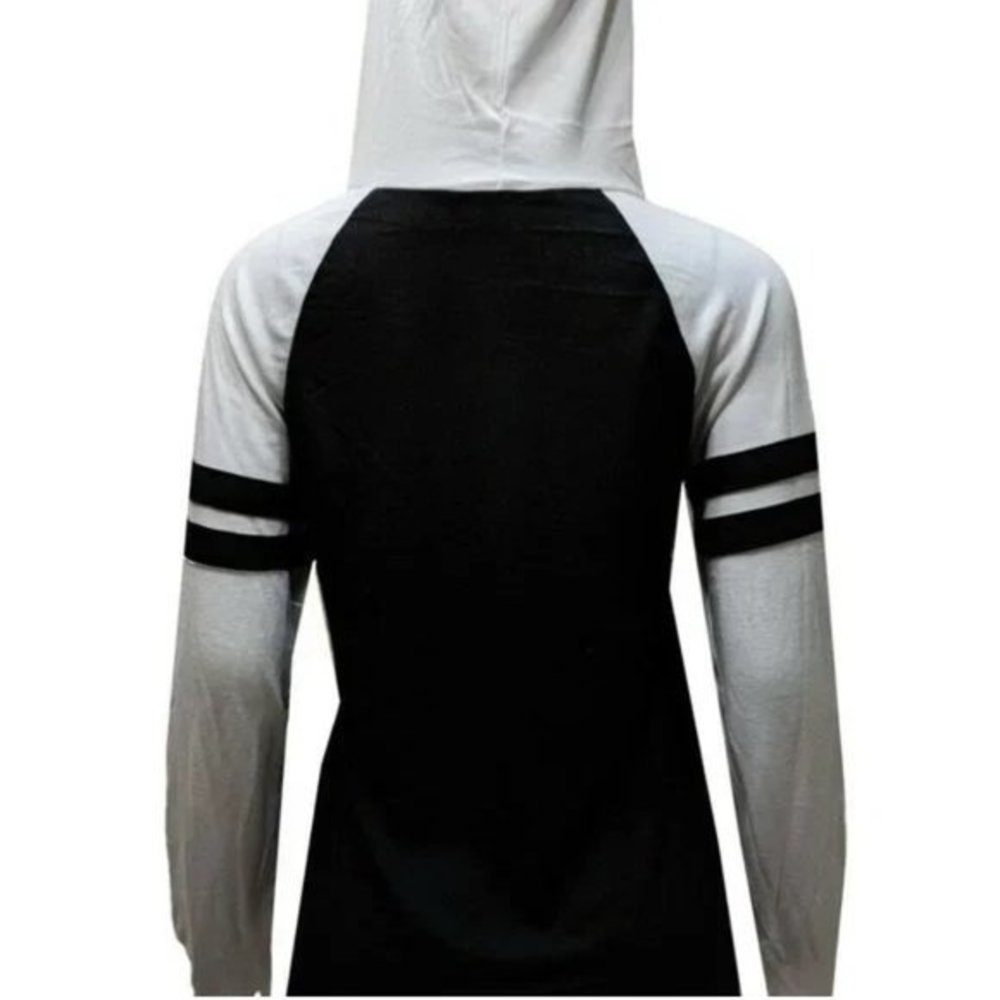 Disney Black and White Mickey Mouse Hoodie - Picture 2 of 4